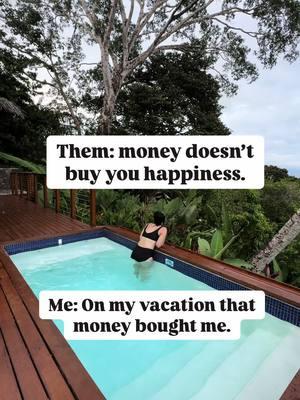 Money sure has brought me a lot of happiness, just saying. ✈️❤️ #moneymoneymoney #moneydoesntbuyhappiness #happiness #solotravel #solotravels 