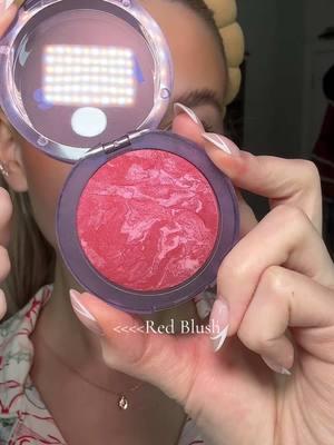 I am a red blush lovee till the day I 💀 @Kosas Baked Blush “Adrenaline”♥️ #redblush #kosas #bakedblush #blush #redblushmakeup #victoriasecret #victoriassecretangel #victoriasecretmakeup #angelmakeup 