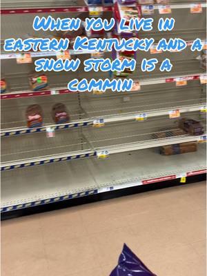 #winter #winterstorm #snow #snowstorms #freezing #freezingweather #freezingrain #bread #milk #eggs #groceryhaul #grocerystore #groceries #grocery #breadandmilk #apocalypse #poweroutage #emergency #easternkentucky #Appalachia 