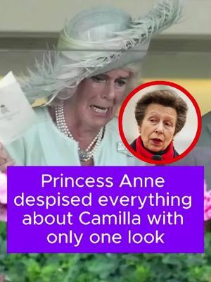 Princess Anne despised everything about Camilla with only one look. #celebrity #fyp #QueenCamilla #PrincessCharlotte #PrincessAnne #britishroyalfamily