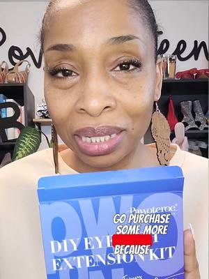 LISTEN! These Pawotence Wispy @Pawotence Lashes  Lash Clusters are EVERYTHING. I’ve had them on for over a week, and they’ve survived hot flashes, tears, sweat, and even fun time. 👀💅 ✨ Key Takeaways: ✔️ Thin, comfy lash band—feels like nothing’s there. ✔️ Glue that doesn’t burn, flake, or let lashes fall apart. ✔️ Budget-friendly & BEAUTIFUL. All I needed was my B&Q eyelash remover serum to slide them off when I was ready. This is your sign to try them out! 💕 Tag your lash-obsessed bestie and hit that ❤️ for more beauty finds! #AmazonBeautyFinds #WispyLashes #CatEyeLashes #BudgetBeauty #LashExtensionKit #HotFlashProof #TikTokBeauty