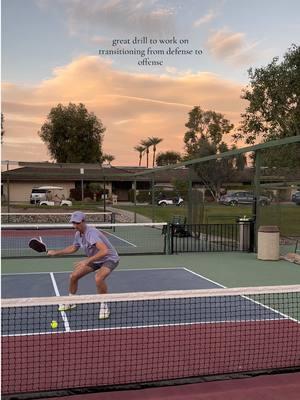 try this drill out to get some reps transitioning from defense to offense on the court! 🫡 #pickleball #pickleballtiktok #pickleballislife #pickleballhighlights #pickleballaddiction #pickleballdrills #pickleballtraining #pickleballrocks @Six Zero Pickleball 