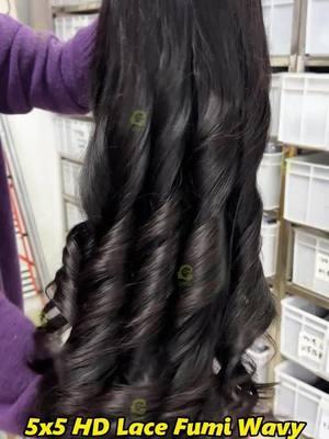 5x5 HD Fumi Wavy#doubledrawnbundleslondon #doubledrawnhairextensions #doubledrawncurlybundles #loosewavehair #virginhairbundles #loosewavebundle #doubledrawnbundles #doubledrawnwig #bundle