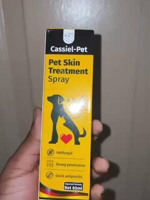 #pet #foryoupage #fyp #TikTokShop #thebest #goodqualityproducts #tiktokshopmademebuyit #cassiel #petskin #spray #dog 