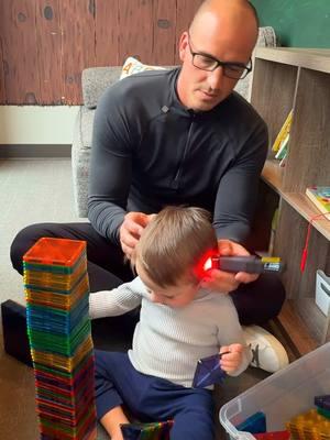 It’s easier than you think to use a low-level laser at home to support your child’s development. While my 1-year-old Tucker plays, I’m lasering key points like the cerebellum, frontal lobes, and even his digestive system—areas that can help with focus, speech, emotional regulation, and more. All I’m doing is following his movements and sticking to the plan. This is how simple it can be to integrate low-level laser therapy into your routine. It’s effective, non-invasive, and fits right into playtime. Link in bio to get your own low-level laser today! #lasertherapy #lowlevellasertherapy #earlyintervention #childdevelopment 