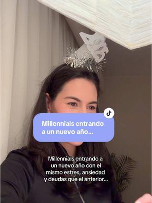 Misma vaina diferente año 😂😩😭…#90skids #latinacreator #millennials #millennialsoftiktok #humormillennial #adulting #señoralife #humorlatino #comedia #añonuevo #2025 #añonuevo2025 #treintañeros #hispanictiktok #latinacontentcreator 