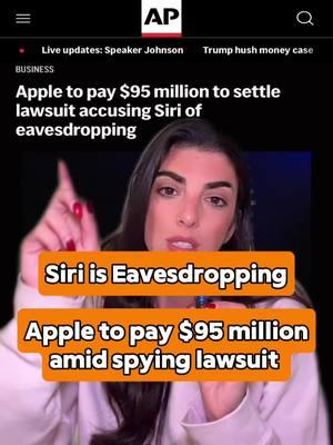 Siri might be snooping! 🛑 Protect your privacy now with these 4 easy steps: 1️⃣ Go to Settings > Siri & Search. Toggle off “Hey Siri.” 2️⃣ Turn off “Improve Siri & Dictation” to stop Apple from storing your voice. 3️⃣ Review mic permissions in Settings > Privacy > Microphone. 4️⃣ Delete Siri history: Siri & Search > Siri & Dictation History > Delete History. Your data = YOUR business. Stay safe, stay private. 🔒 Follow for more tips to protect your digital life! #CybersecurityTips #PrivacyMatters #SiriPrivacy #DigitalSafety #TechTips #DataProtection #news #newstok #techtok 