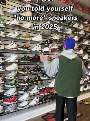 “New Year, New Me”, how many sneakers will you be copping in 2025?😂🎇👟🎥 . . . #sneakerhead #newjersey #topshelfkicks #reseller #ebay #reselling #explore #mensfashion #sneaker #nike #2025 #explorepage #foryou #fyp #newyearsresolution 