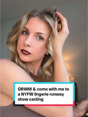 Fingers crossed I booked this show!! #nyfw #nycmodel #runwaymodel #nycmodels #newyorkfashionweek 