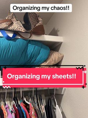 #creatorsearchinsights #homeorganization #organizedhome #organizationhacks #sheet #sheets #organizedchaos #closet #closetcleanout #zenstorage @Zen Storage 