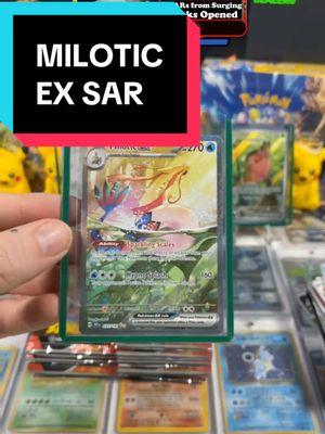 MILOTIC EX SAR FROM SURGING SPARKS!  #psa #creatorsearchinsights #ripnship #TikTokLIVE #LIVEhighlights #pokemonripnship #pokémontiktok #giveaway #tiktokshopfinds #Pokémon #ripnshippokemon #TikTokShop #LIVEIncentiveProgram #LIVE #PokémonShop #pokemon #PaidPartnership #LIVEHighlights 