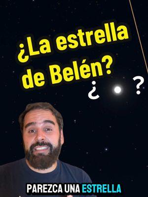 ¿Qué hay al lado de la Luna? ¿Es la estrella de Belén? 💫 #fyp #Navidad #estrelladebelen #Belen #estrella #astronomy 