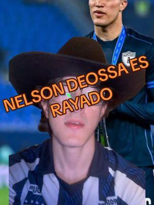 NELSON DEOSSA ES RAYADO 🤠💙🤍🔥 #Ligamx #Rayados #Monterrey #rayadosdemonterrey #nelsondeossa #Pachuca #futbolmexicano #TikTokDeportes  