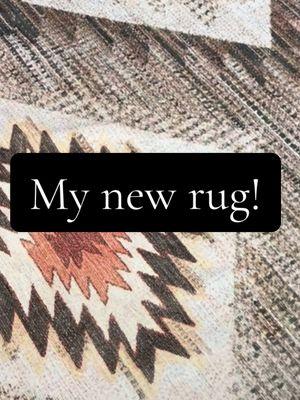 Absolutely obsessed with this rug 😍😍❤️❤️ #arearug #machinewashable #homefinds #homedecor #rugs #newyearnewaura #newyeardeals 