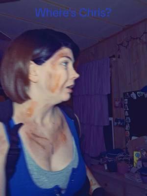 Chris get easily distracted #jillvalentinecosplay #re3remakejillvalentine #resdientevilcosplay 