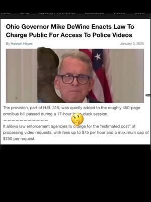 Make them pay for police videos. #whew  #access #HouseBill #HB315 