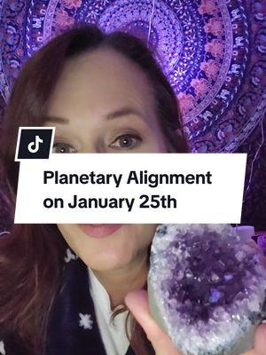 Replying to @stephenhall8206  On January 25th, 2025, a rare planetary alignment will occur, featuring six planets visible in the evening sky. This celestial event is expected to energize personal growth and success. Embrace this cosmic energy to set intentions and manifest your desires. #PlanetaryAlignment #Astrology #Manifestation #CancerEnergy #CelestialEvent #astrologyupdate #RoseQuartz #Amethyst #Labradorite 