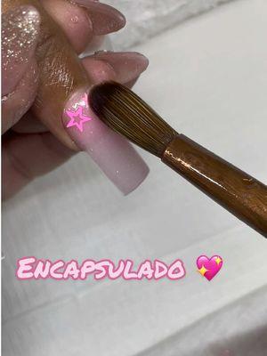 Encapsulation 💖 #nails #encapsulatednails #nailart #houstonnails 