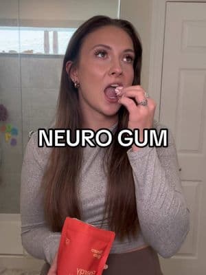 OBSESSED with this gum. I chew it literally every day to give me a little energy boost! #neurogum #neuro #energy #caffeiene #focus #metalclarity #tiktokshopnewarrivals #tiktokshopmusthaves #tiktokshopmademebuyit #newyearnewaura #tiktokshopcreatorpicks #yearendsale #tiktokshopyearendsale 