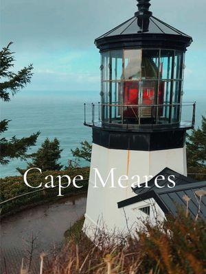 📍 Cape Meares, OR  Cape Meares Lighthouse is a must see along the Oregon Coast. #capemeares #lighthouse #oregoncoast #oregon #pnw 