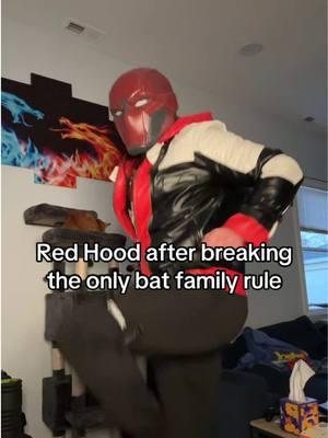 He had it coming #redhood #redhoodcosplay #dccomics #fyp #cosplayer 