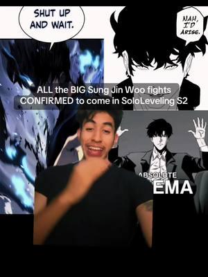 SoloLevelingS2 take over starts now! #fyp #foryou #foryoupage #anime #sololeveling #sololevelinganime #sungjinwoo #jinwoo #sunjinwoo #sjw #igris #beru #chahaein #baekyoonho #choijongin #woojinchul #gogunhee #baruka #baran #sololevelingseason2 #sololevelingmanhwa #sololevelingedit #weeb #animetiktok #animefyp #fypシ  