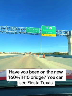 Who’s been on the new 1604/IH10 bridge? #satx #satx210 #sanantonio #sanantoniotx #sanantoniotexas #texas #texascheck #texanshelpingtexans #fyp #fypシ #fypシ゚viral #fypage #fyppppppppppppppppppppppp #foryou #foryoupage #foryourpage #viral #viraltiktok #viralvideo #virall #viral_video #trending #trend #music #viralvideos #1604 #fiestatexas 