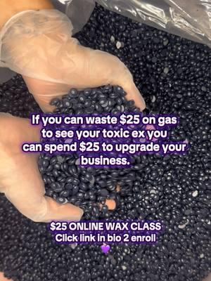 Click link in bio 4 $25 ONLINE WAX CLASS & All HARD WAX PRODUCTS 💜 #fyp #wax #waxclass #waxing #waxtok #waxvideos #bayarea #bayareawaxer #brazilianwax #bodywax #hardwax #waxbeads #waxer #waxspecialist #waxingathome #waxersoftiktok #estheticianlife #waxtips #skin #esthi #esthetician #estheticianstudent 