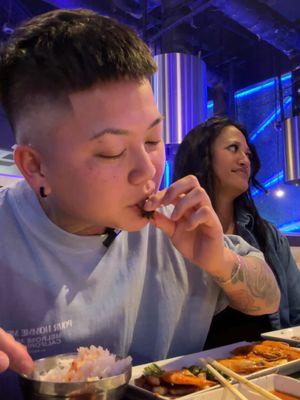 All you can eat Korean BBQ couple edition🤍 #storytime #couple #ayce #koreanbbq #mukbang #dayoff #wlw #lovewins #humor #hawaii #MomsofTikTok #momlife #foodtiktok #FoodLover #foodies #fy #fypシ゚viral #fyp #lunch 