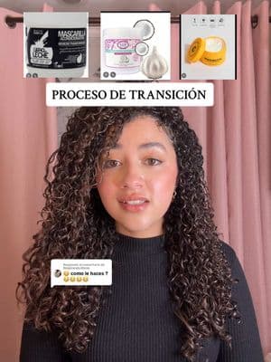 Respuesta a @Respirando.libros PROCESO DE TRANSICIÓN ✨ está es tu señal para empezar tu  proceso de transición capilar ✨ Déjenme saber si les gustaría tutoriales de los peinados #transicioncapilar #curlyhairjourney 