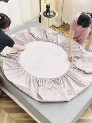 Mattress Protector Garterrized Design BedCover protect your mattress bed sheets areeasy to clean #fyp #tiktok #sheet #sheetmask#Home #homedecor #homemade #hometextile #bedcover #mattressprotection