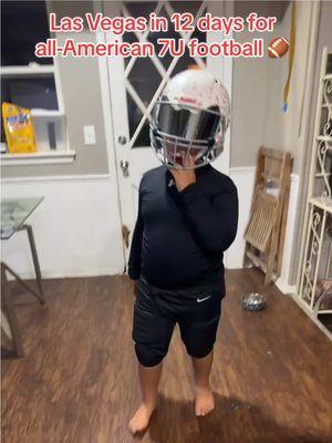 Had to get my mans some new under Armor and some padded Nike pants & he rocking the silver visor shit go hard imma go hard for my mans frfr daddy mode in full effect his commitment to football is crazy Las Vegas bound in 12 days baby let’s goo…. He had been begging me for this visor before football season lol…. #allamerican2025 #lasvegas #7TWO #travelballlife #7U #Delacruz #gorillaimpacts #72JJ