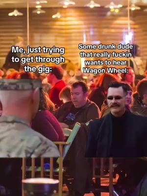 The louder you ask the higher the price, Chief. #livemusic #wagonwheel 