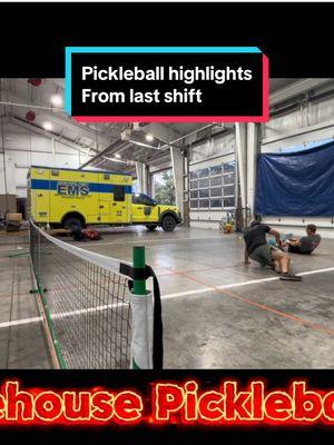 #ems #firehouse #firefighter #firefightertiktok #firefighters #pickleballislife #pickleballtiktok #sports #sportstiktok #athelete #tennis #firehousepickleball @protonsports @The Kitchen Pickleball @Christian Alshon 