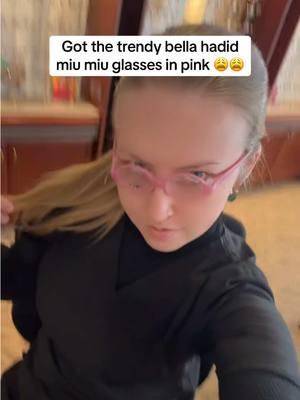 (For job reasons, this was off the clock and not during business hours)   #miumiu #trendyeyewear #miumiuglasses #optician #babyglasses