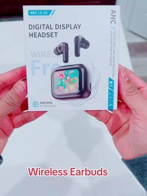 Wireless Earbuds with Touchscreen Display Case #earnoisereduction #noisecancellingheadphones #touchscreen #soundquality #earbuds #wirelessearbuds #longbatterylife #hifisoundquality #collaboration #TikTokShop #izalak @Zalak Patel 