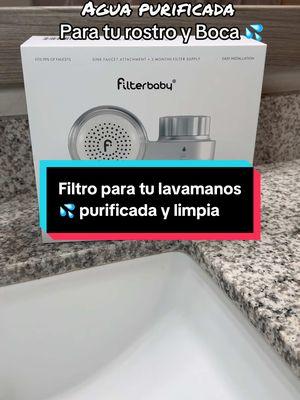 Filtro para lavamanos para una piel y dientes Sanos #filtro #filtrosdetiktok #filtrotiktok #filterbaby #filter #filterbabyreview #filters #cuidadodelapiel #cuidadodelosdientes #cuidaturostro #pielsana #piel #pielperfecta #filterchallenge #filterforface 