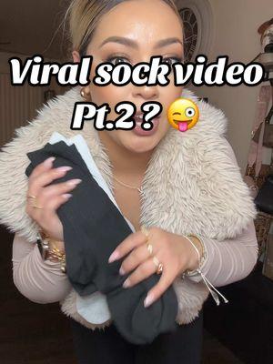 Will this sock video go viral again like the last one I did?🤔😆 #ttshop #tiktopshop #socks #scrunchysocks #80sfashion #80ssocks #viralsocks #fashion #tts #ttshopfinds #slouchysocks #ttshopdeals #tiktokviral #tiktokfashion #winterfashion #winterfit #wintervibes #makeup #tiktokshopfinds #tiktokshopping  #womensfashion 