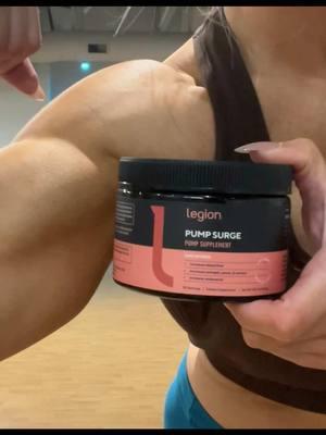 My arms approve 😏@legion Pump Surge (Pre-Workout Pump)…another fave of mine in the Legion line up…I take it separately or mixed into my usual preworkout … Enter lianaliftoff code at checkout for 20% off 1st order/double rewards points☺️👌🏻 What is it??….The (only) natural pump supplement with clinically effective doses of 4 ingredients scientifically shown to increase blood flow, power, strength and stamina… -Nitrosine Arginine (1,500 mg per serving) -Hesperidin (500mg per serving) -Grape Seed Extract (300 mg per serving)  -Taurine (2,000 mg per serving)  #legion#legionathletics #pumpsurge#preworkoutpump  #strongoverskinny #liftheavy #girlswholift #liftheavyshit #gymmotivation #chasestrong #buildmuscle #progressiveoverload #supplementsthatwork