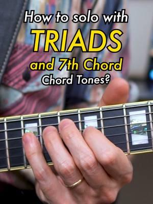 Beautiful TRIADS & 7th Chord Arpeggios ⚡️ #triad #arpeggios #guitaristsoftiktok #guitartok #guitarlesson #ibanezguitars #arpeggio #shredguitar