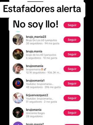 Cuidado con estas cuentas que no soy llo La cuenta mia tiene el sello y mi número de teléfono #consuta #todo #tik #latino #palomayombe #brujos #mayumbero 