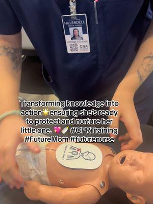 #futurenurse #future #futuremom #cprtraining #cpr #cna #nurseaide #fyp #viralvideo #nursingstudent #nursing #family 