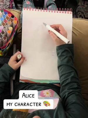 ALICE 🥰🎨 My new one 💙…. Repost if you like 🥰 #sketchbook #watercolor #painting #amla #cuteart #amlasart #viralvideo #fypシ #fyp #TikTokLIVE #LearnOnTikTok #handdrawing #tiktoker #blue 