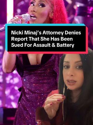 Nicki Minaj’s Attorney Denies Report That She Has Been Sued For Assault & Battery By Former Tour Manager #nickiminaj #barbz #barbzlovenicki #riristea #rivetsoro