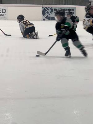 Racing for that puck #hockey #hockeykid #ice #2018 #puck #race #win 