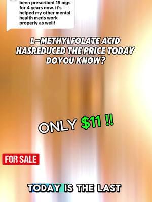 Whatever you do, take these things with you！For a limited time, enjoy 50% off! #TikTok Starting my l-methylfolate journey and hoping it makes me better #lmethylfolate #mthfr #methylfolate #depressionawareness #liquidvitamins #triquetra #betterme #depressionhelp #lmethylfolate #cofactor #foryou #tiktok #TikTokShop #fyp 