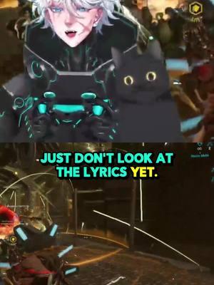 Just don't look at the translated Lyrics! #Warframe #shorts #Animesongs #Anime #Vtuber #ENVtuber