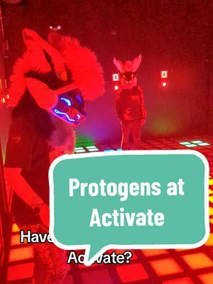 Have you played at Activate before?  #activate #activategames #furry #fursuit #publicsuiting #publicsuitingfurry #publicfursuiting #protogen #protogenfursuit #protogens #protogenspecies #protogenfurry 