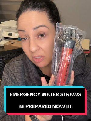 Every household in America needs one of these now more than ever !! 🙏🏼😭🙏🏼 Emergency water straws !!! #emergencywaterstraw #emergencypreparedness #camping #Hiking 