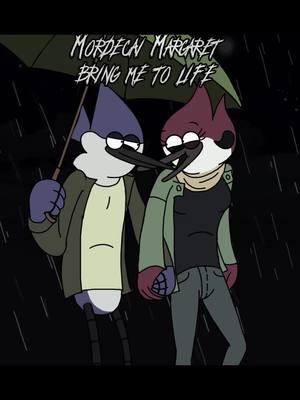 #CapCut bring me to life by Mordecai and Margaret 💙❤️ #regularshow #cartoon #aicover #viral #fyp #mordecaiandmargaret #anthony_thesavage 